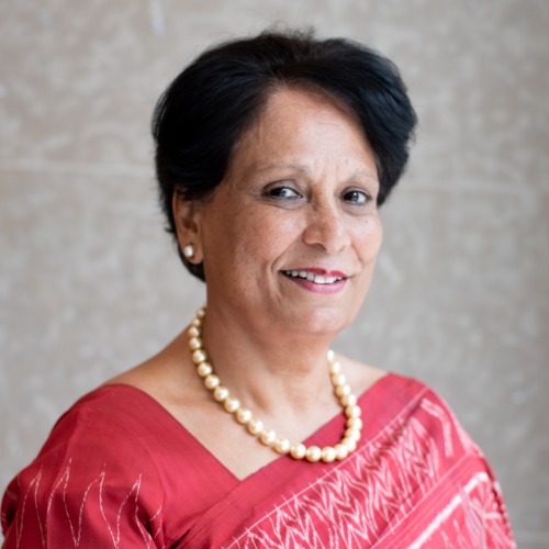 Portrait of Anuradha Gupta, President of Global Immunization